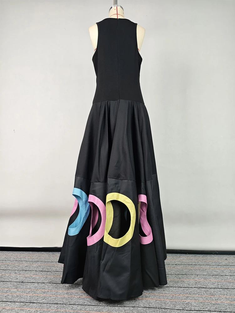 Pleated Party Dress